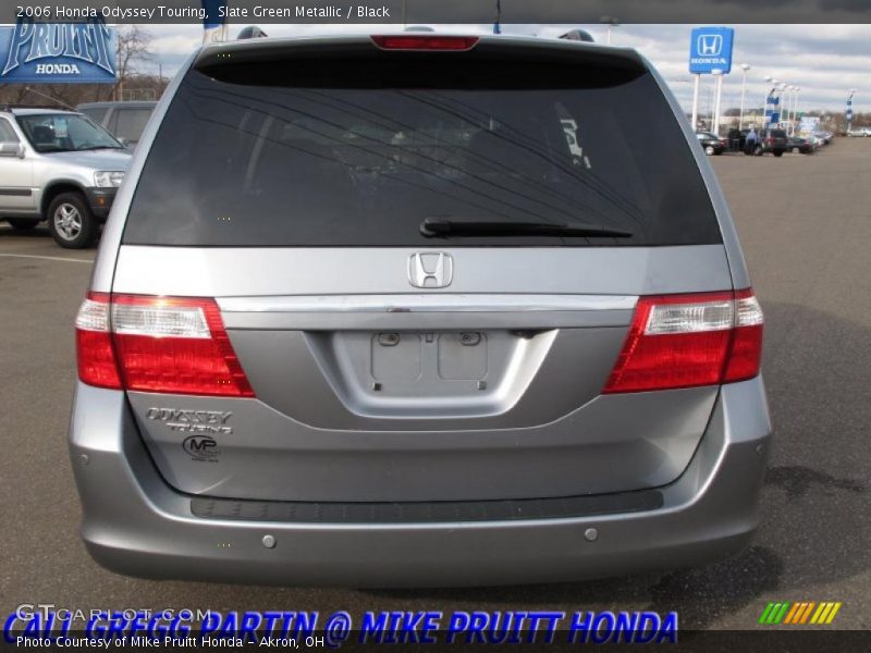 Slate Green Metallic / Black 2006 Honda Odyssey Touring