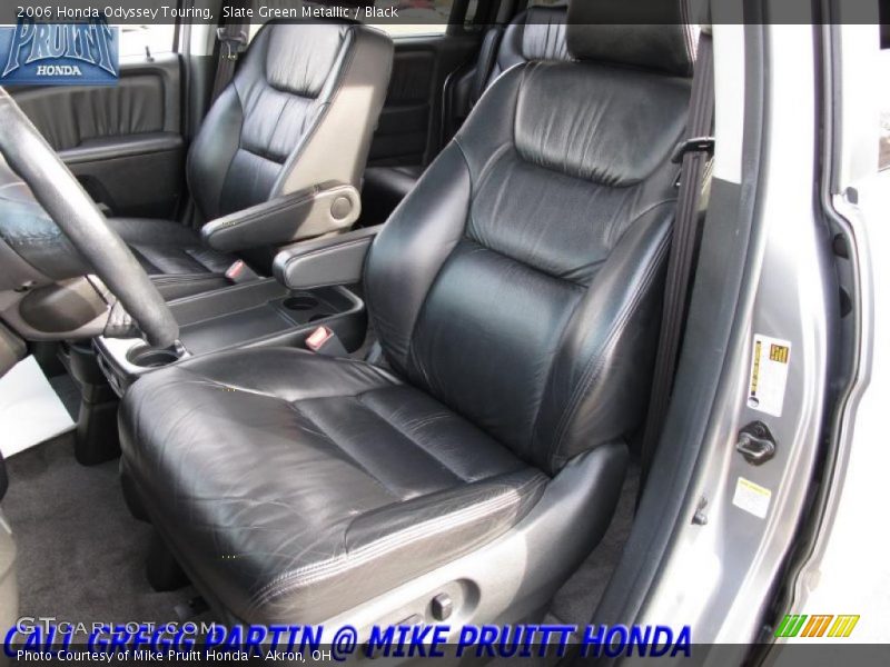 Slate Green Metallic / Black 2006 Honda Odyssey Touring