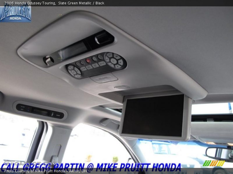 Slate Green Metallic / Black 2006 Honda Odyssey Touring