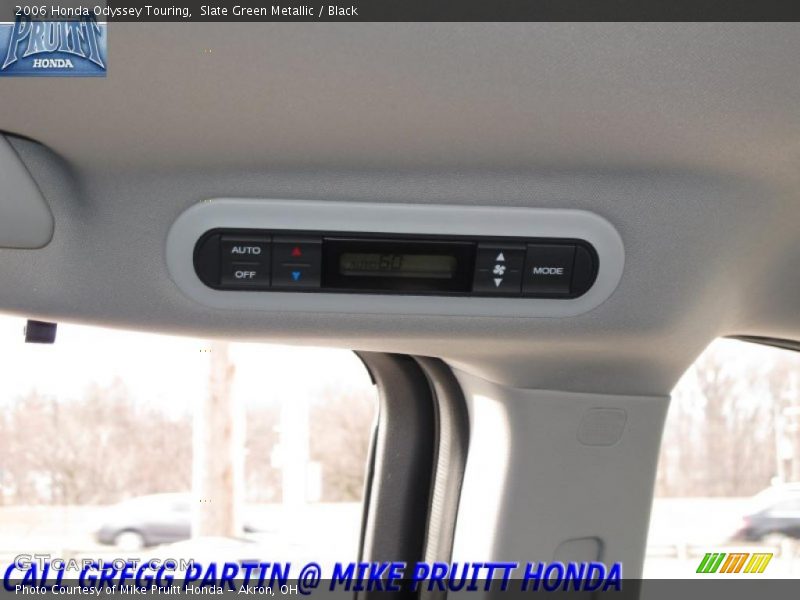 Slate Green Metallic / Black 2006 Honda Odyssey Touring