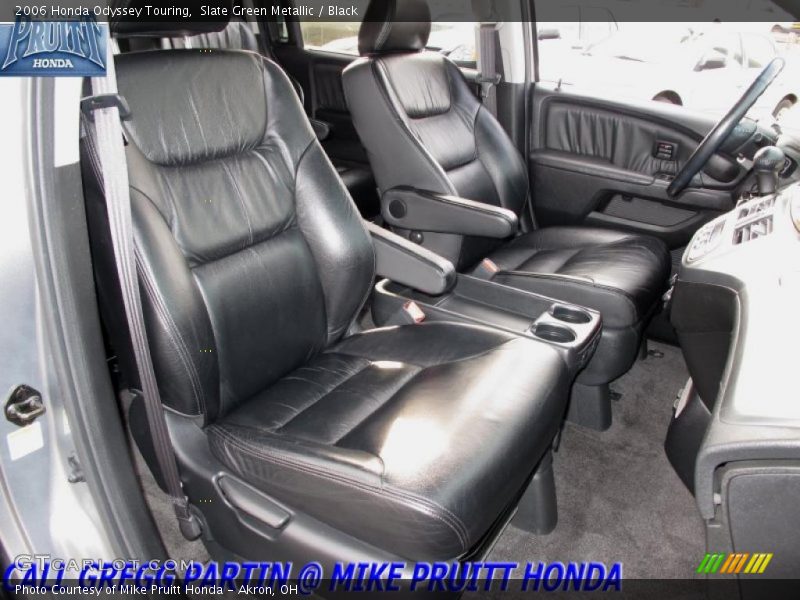 Slate Green Metallic / Black 2006 Honda Odyssey Touring