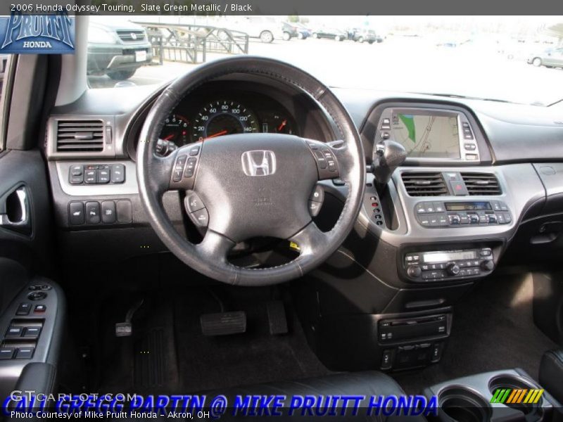 Slate Green Metallic / Black 2006 Honda Odyssey Touring