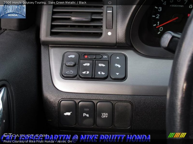 Slate Green Metallic / Black 2006 Honda Odyssey Touring