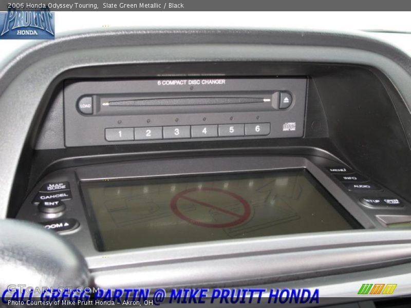 Slate Green Metallic / Black 2006 Honda Odyssey Touring
