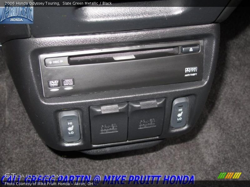 Slate Green Metallic / Black 2006 Honda Odyssey Touring