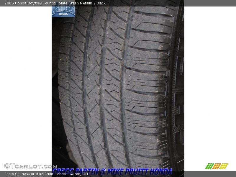 Slate Green Metallic / Black 2006 Honda Odyssey Touring