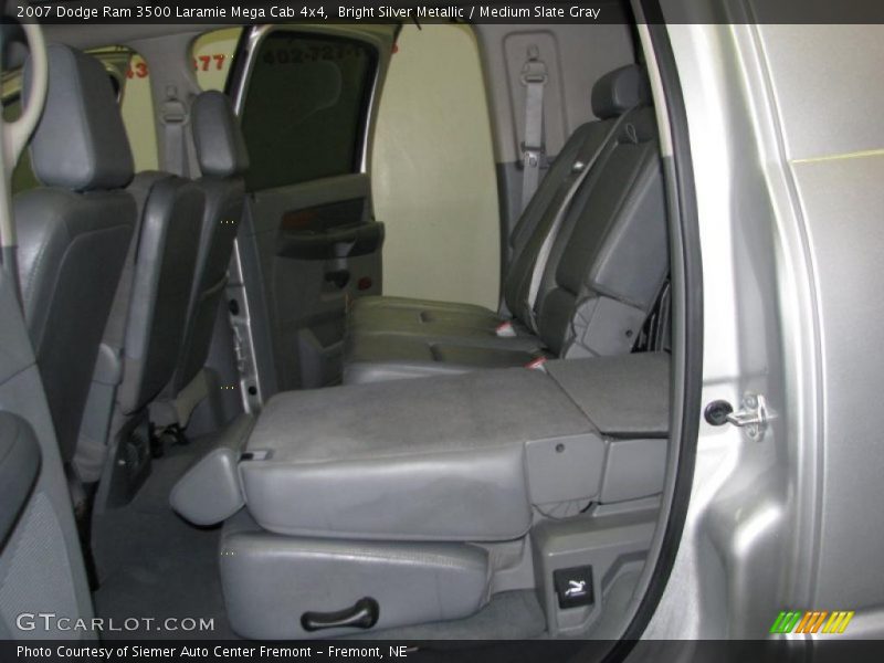 Bright Silver Metallic / Medium Slate Gray 2007 Dodge Ram 3500 Laramie Mega Cab 4x4