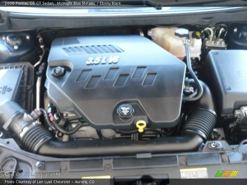 Midnight Blue Metallic / Ebony Black 2008 Pontiac G6 GT Sedan