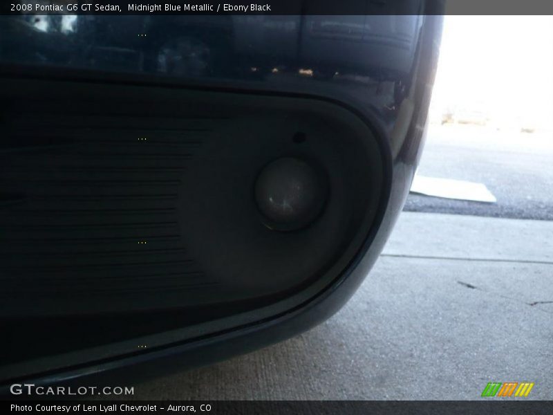 Midnight Blue Metallic / Ebony Black 2008 Pontiac G6 GT Sedan