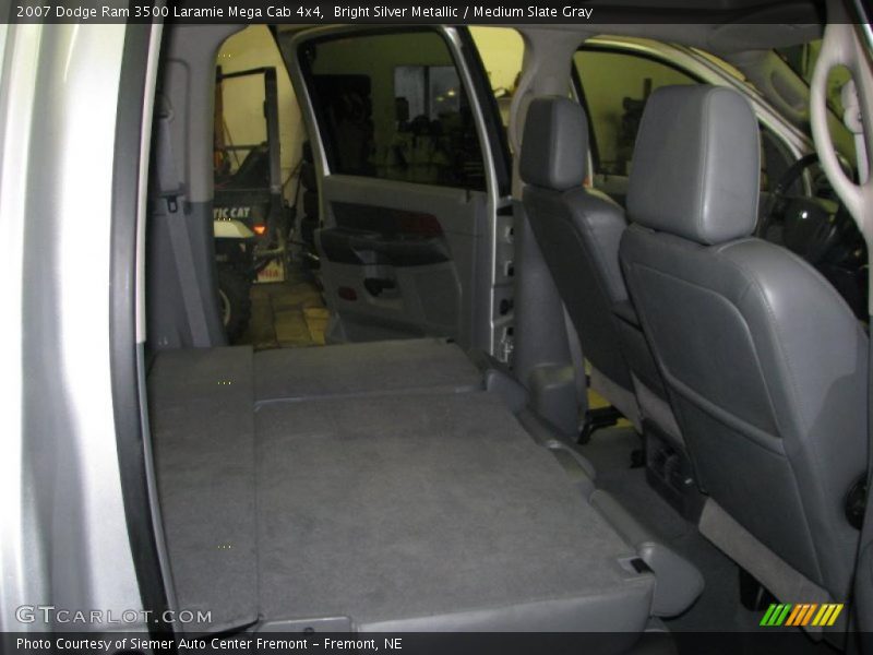 Bright Silver Metallic / Medium Slate Gray 2007 Dodge Ram 3500 Laramie Mega Cab 4x4