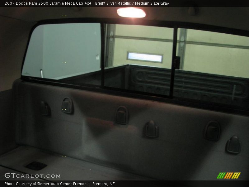 Bright Silver Metallic / Medium Slate Gray 2007 Dodge Ram 3500 Laramie Mega Cab 4x4