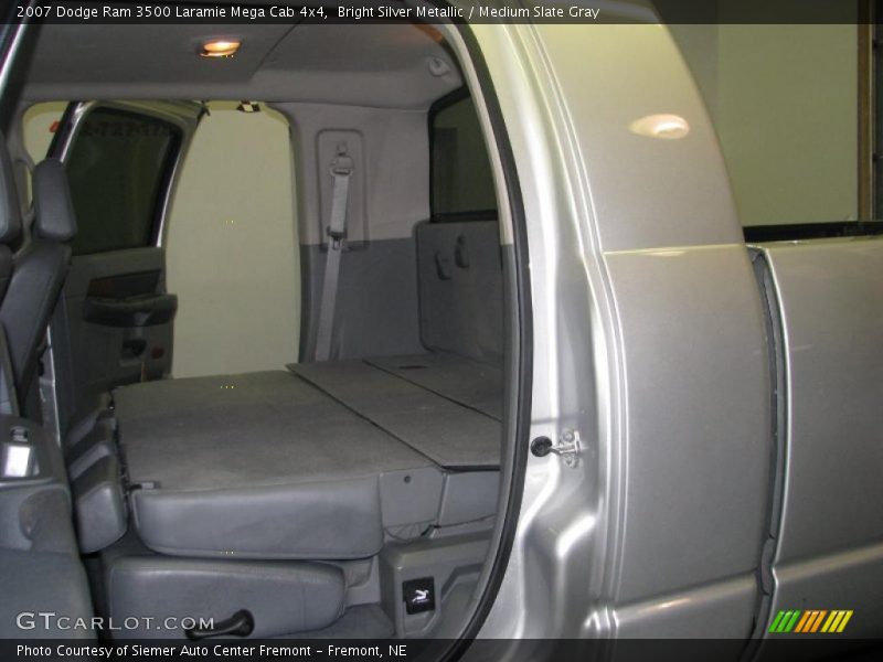 Bright Silver Metallic / Medium Slate Gray 2007 Dodge Ram 3500 Laramie Mega Cab 4x4