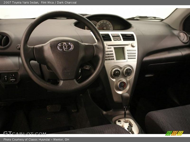 Flint Mica / Dark Charcoal 2007 Toyota Yaris Sedan