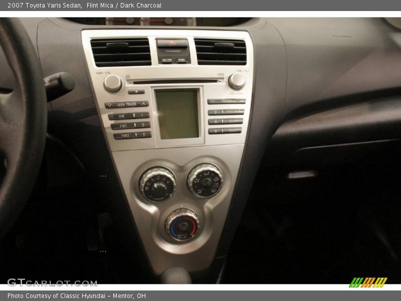 Flint Mica / Dark Charcoal 2007 Toyota Yaris Sedan