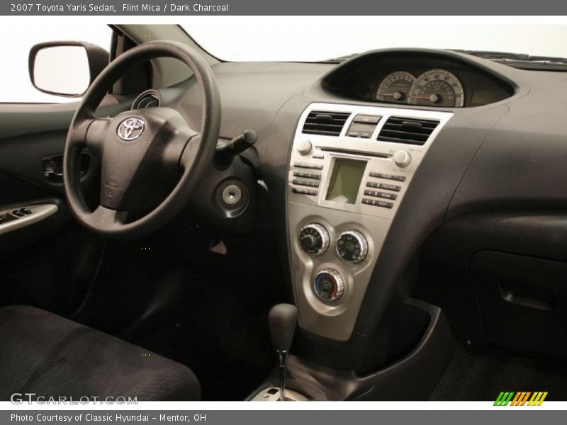 Flint Mica / Dark Charcoal 2007 Toyota Yaris Sedan