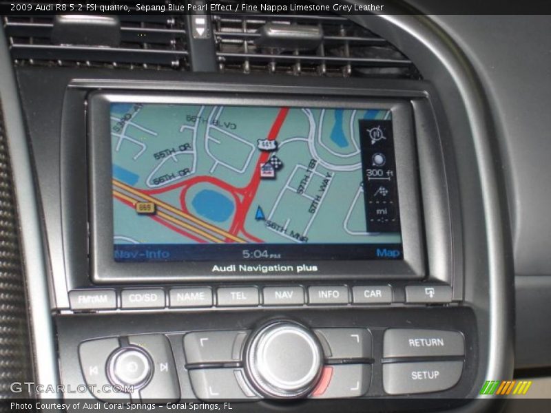 Navigation of 2009 R8 5.2 FSI quattro