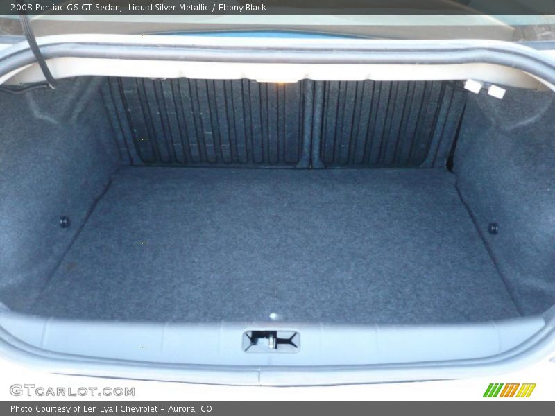 Liquid Silver Metallic / Ebony Black 2008 Pontiac G6 GT Sedan