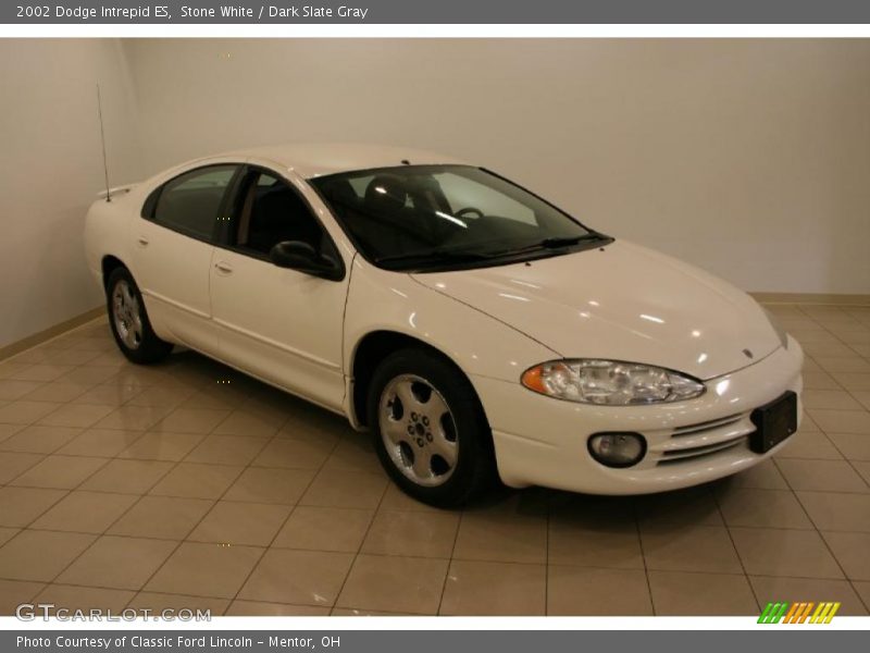 Stone White / Dark Slate Gray 2002 Dodge Intrepid ES
