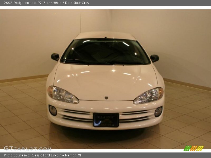 Stone White / Dark Slate Gray 2002 Dodge Intrepid ES