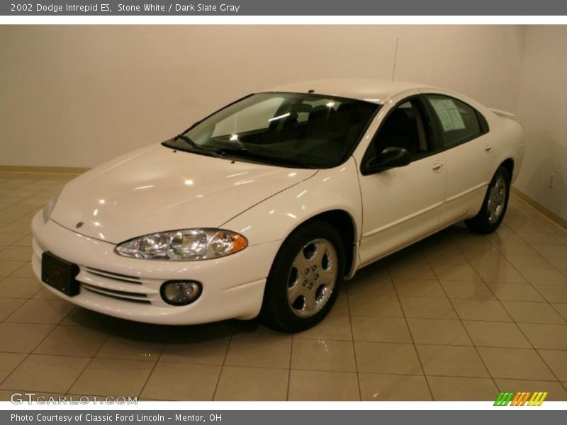 Stone White / Dark Slate Gray 2002 Dodge Intrepid ES
