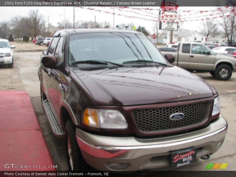 Chestnut Metallic / Castano Brown Leather 2001 Ford F150 King Ranch SuperCrew 4x4