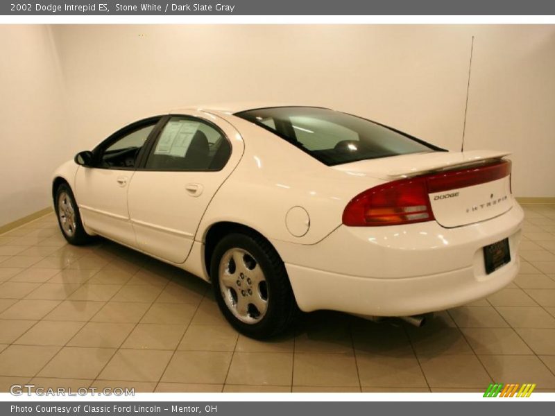 Stone White / Dark Slate Gray 2002 Dodge Intrepid ES