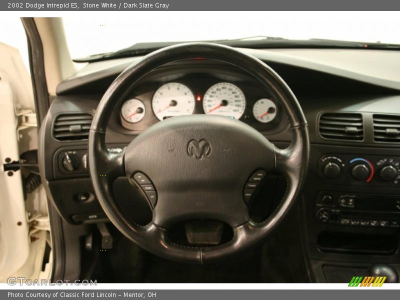 Stone White / Dark Slate Gray 2002 Dodge Intrepid ES