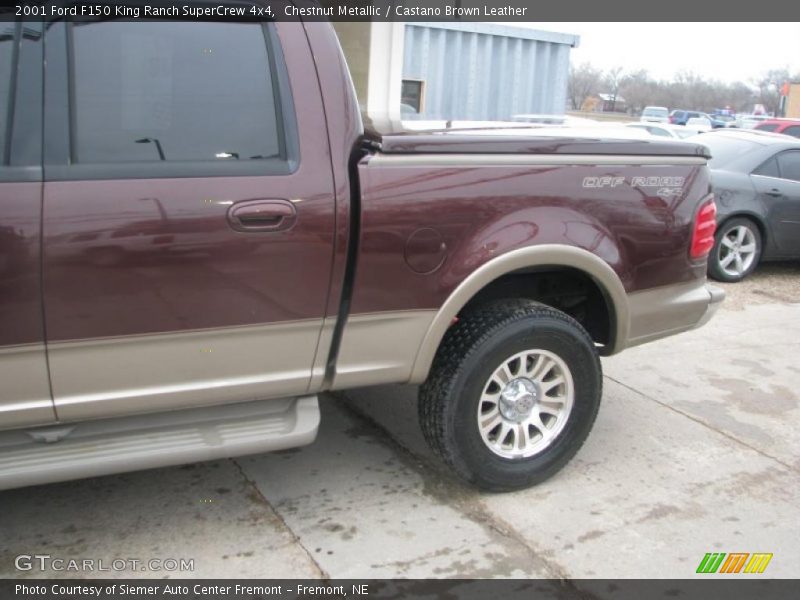 Chestnut Metallic / Castano Brown Leather 2001 Ford F150 King Ranch SuperCrew 4x4
