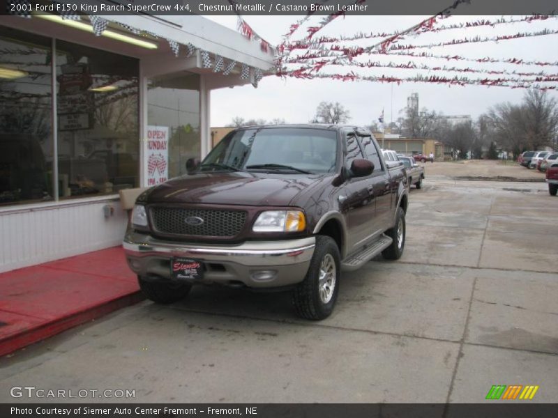 Chestnut Metallic / Castano Brown Leather 2001 Ford F150 King Ranch SuperCrew 4x4