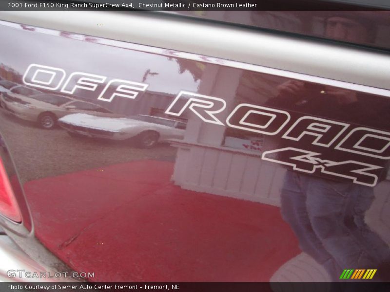 Chestnut Metallic / Castano Brown Leather 2001 Ford F150 King Ranch SuperCrew 4x4