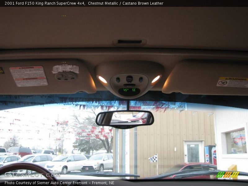 Chestnut Metallic / Castano Brown Leather 2001 Ford F150 King Ranch SuperCrew 4x4