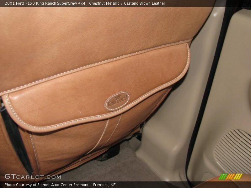 Chestnut Metallic / Castano Brown Leather 2001 Ford F150 King Ranch SuperCrew 4x4