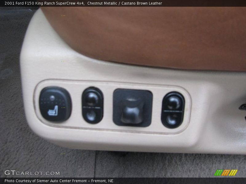Chestnut Metallic / Castano Brown Leather 2001 Ford F150 King Ranch SuperCrew 4x4
