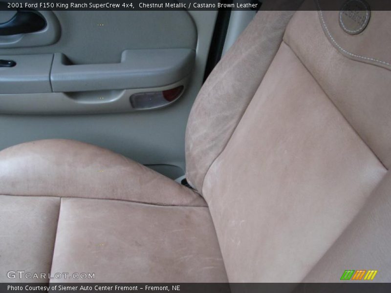 Chestnut Metallic / Castano Brown Leather 2001 Ford F150 King Ranch SuperCrew 4x4