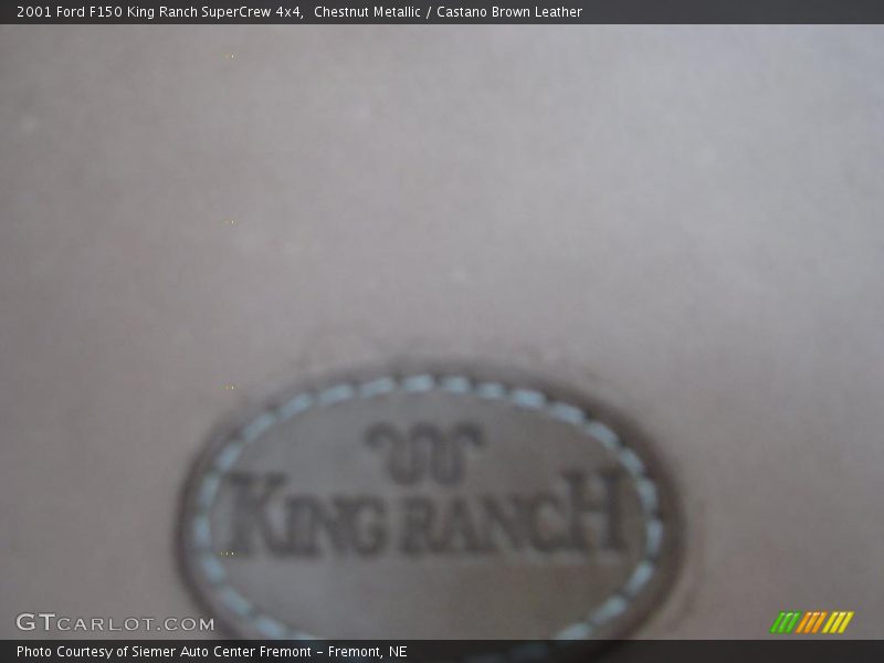 Chestnut Metallic / Castano Brown Leather 2001 Ford F150 King Ranch SuperCrew 4x4