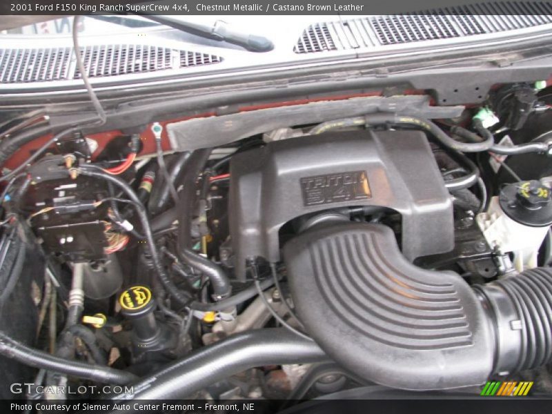 Chestnut Metallic / Castano Brown Leather 2001 Ford F150 King Ranch SuperCrew 4x4