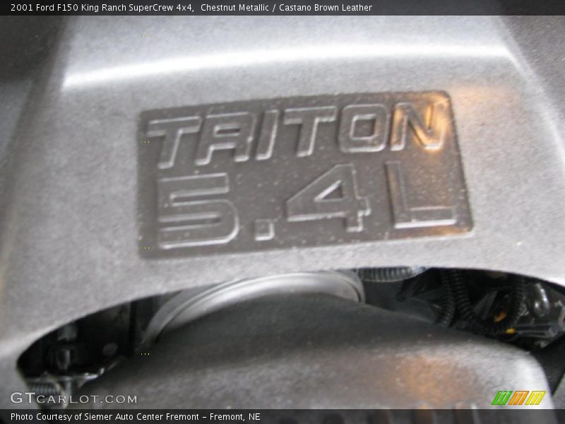 Chestnut Metallic / Castano Brown Leather 2001 Ford F150 King Ranch SuperCrew 4x4