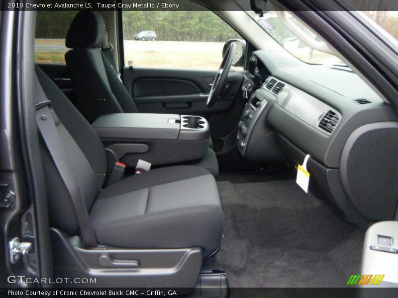 Taupe Gray Metallic / Ebony 2010 Chevrolet Avalanche LS