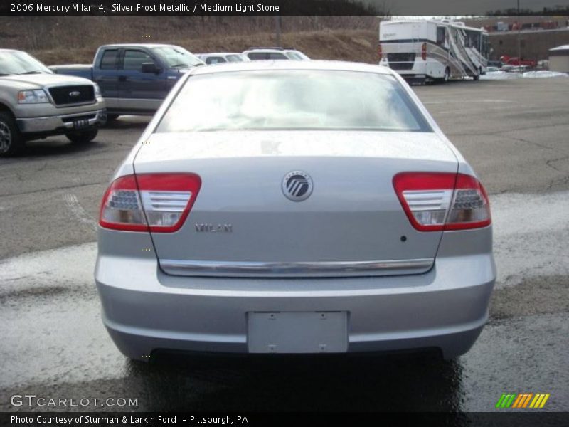 Silver Frost Metallic / Medium Light Stone 2006 Mercury Milan I4