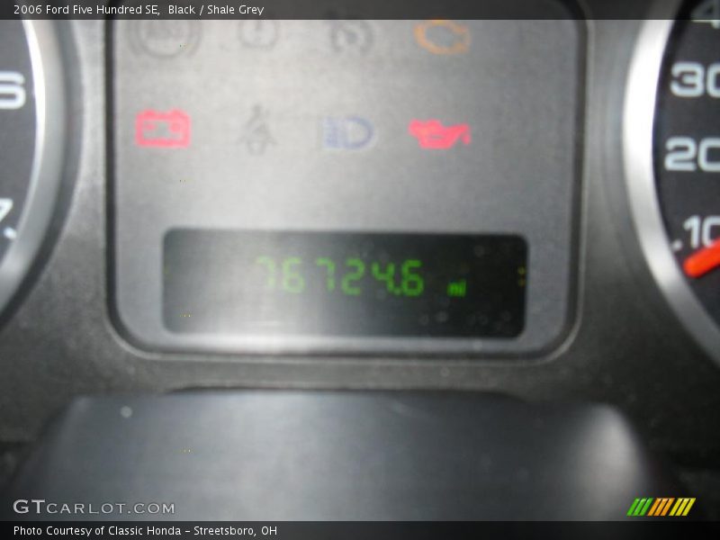 Black / Shale Grey 2006 Ford Five Hundred SE