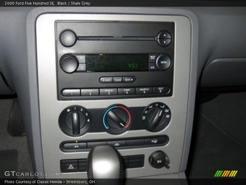 Black / Shale Grey 2006 Ford Five Hundred SE