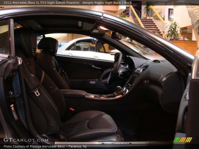 designo Magno Night Black / Black 2011 Mercedes-Benz SL 550 Night Edition Roadster