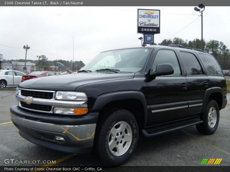 Black / Tan/Neutral 2006 Chevrolet Tahoe LT
