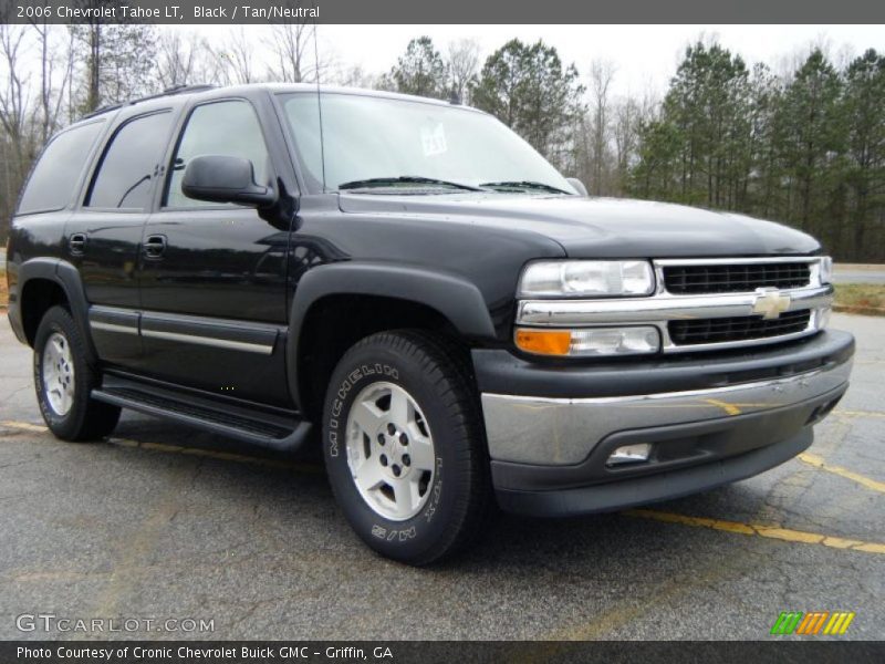 Black / Tan/Neutral 2006 Chevrolet Tahoe LT