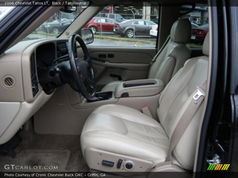 Black / Tan/Neutral 2006 Chevrolet Tahoe LT