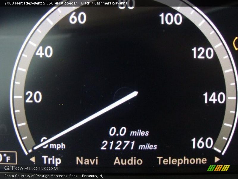 Black / Cashmere/Savanna 2008 Mercedes-Benz S 550 4Matic Sedan