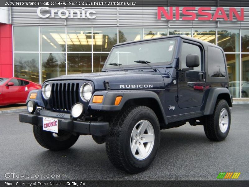 Midnight Blue Pearl / Dark Slate Gray 2006 Jeep Wrangler Rubicon 4x4