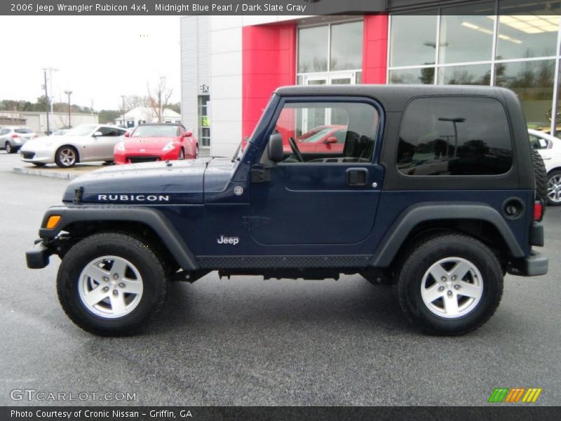 Midnight Blue Pearl / Dark Slate Gray 2006 Jeep Wrangler Rubicon 4x4