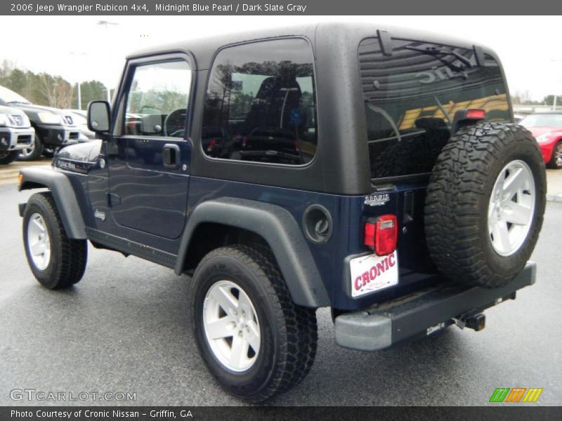 Midnight Blue Pearl / Dark Slate Gray 2006 Jeep Wrangler Rubicon 4x4