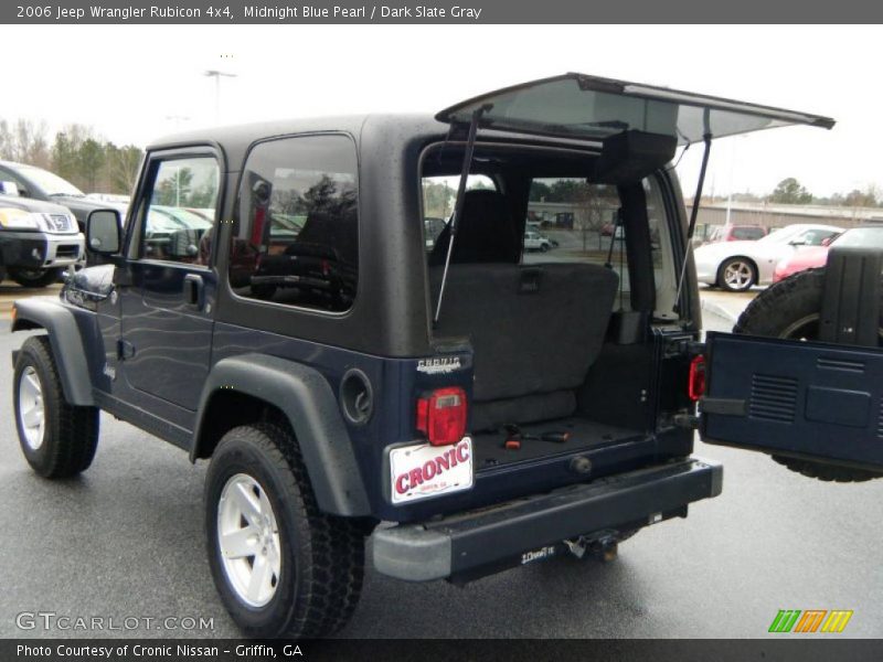 Midnight Blue Pearl / Dark Slate Gray 2006 Jeep Wrangler Rubicon 4x4
